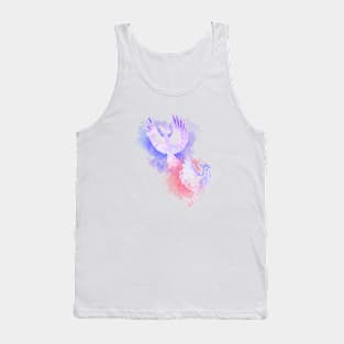 Watercolor birds Tank Top